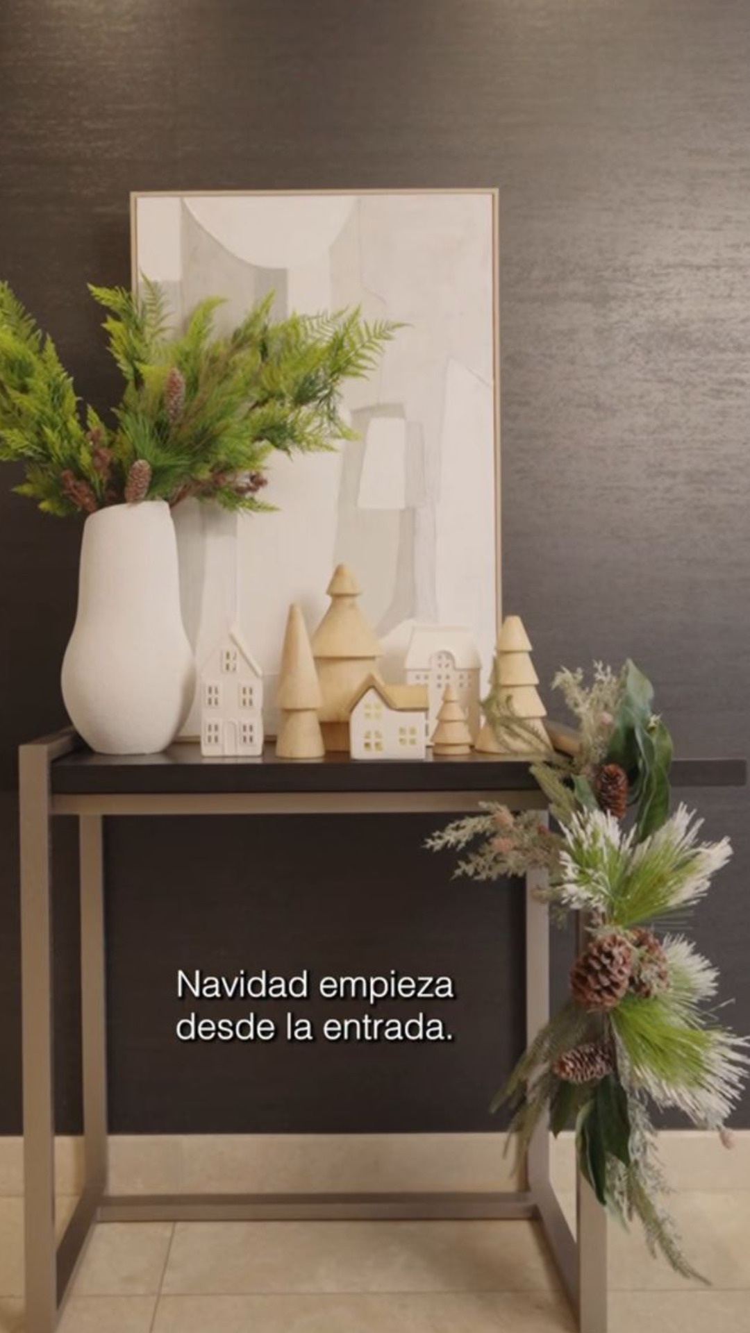 Navidad empieza desde la entrada